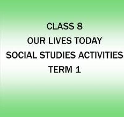 Scheme Of Work Class 8 Social Studies